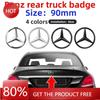Car Sticker C200 New Car For Mercedes Benz AMG 3D ABS silver/Black 9cm 90mm car rear Tail Trunk emblem badge sticker Decals For 