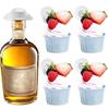 10pcs Plastic Mini Cowboy Hats Bachelorette Drinking Bottle Cap Hen Party Beer Hat Cupcake Decor Birthday Wedding Party Favors