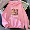 Professional Yapper Meme Cat Hoodie with Hooded Cute Fleece Sweatshirt Long Sleeve Kawaii Clothing Ropa Mujer Harajuku Pullovers