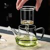 Qianyu Heat-Resistant Borosilicate Glass Teapot & Tea Set