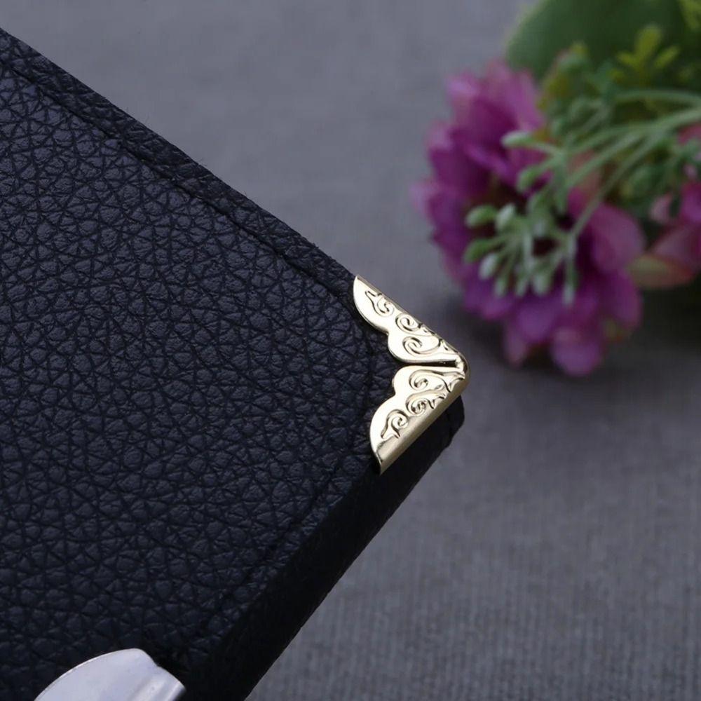 50 шт. DIY протектор для уголков книг винтажные угловые скобы для книг протектор для скрапбукинга дома