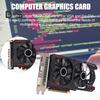 Компьютерная видеокарта с двумя вентиляторами, интерфейс PCI-E 128-бит, 4 ГБ GDDR5, универсальный маломощный GPU, игровая видеокарта