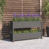 VidaXL Planter Grey 112x25x66 Cm Solid Pine Wood 823929