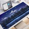 Large Xxl Gaming Mousepad Desk Mat Keyboard Pad Pixel Art Night City Cloud Star Sky Retro Print Nonslip Rubber ESports Pc Gamer