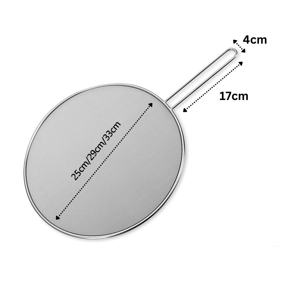 Крышки от брызг масла из нержавеющей стали с ручкой, сетчатые экраны-защиты от брызг, кухонные принадлежности