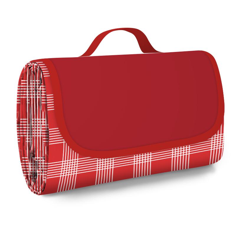 Eco-Friendly High Quality Luxury Picnic Blanket Customized Logo Recycled Soft Cozy Printed Picnic Blanket for Outdoor Camping