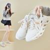 New Summer Flying Woven Shoes Korean Sports Women's Mesh Breathable Student Casual Shoes Flat Running
