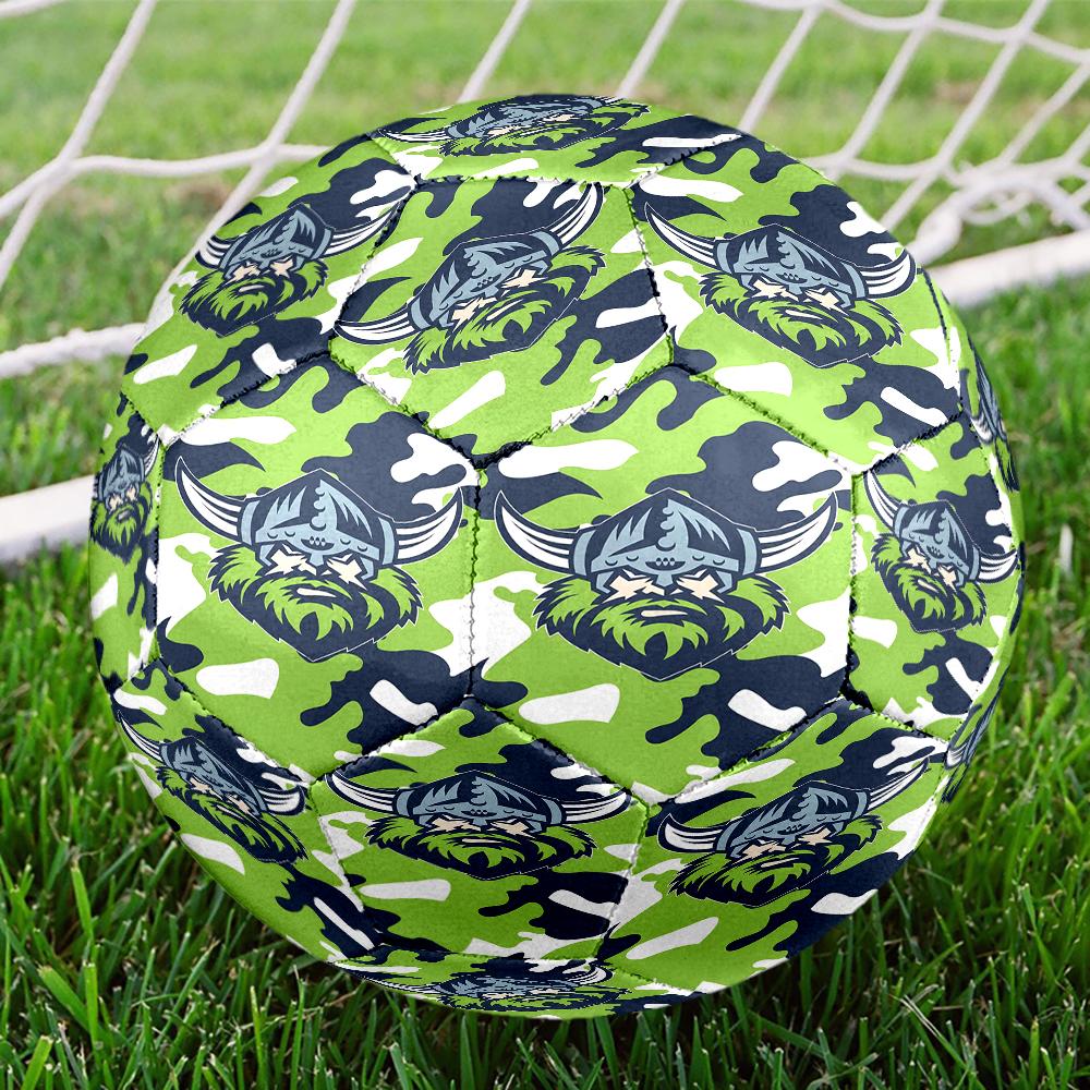 Canberra Camouflage Warrior Size 5 Soccer Ball,Indoor/Outdoor Suitable for Training Matches Tournaments Practice Games Perfect Gift for Fan