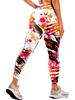 "Women's High-Waist Printed Yoga Pants for Fitness"