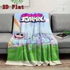 Poppy Playtime 2D Flat Pattern Flannel Blanket High quality All Seasons Warmth and Comfort Perfect for Christmas Gifts.MMT0918450