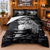 Taylor Swift Pattern Bedding 3Pcs Set Bed Sheet And Pillowcases For Indoor Bedroom