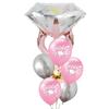 8pcs Bridal Balloon Bouquet Confetti Balloon Bundle Bridal Shower Ideas Team Bride To Be Bachelorette Party Engagement Decorations