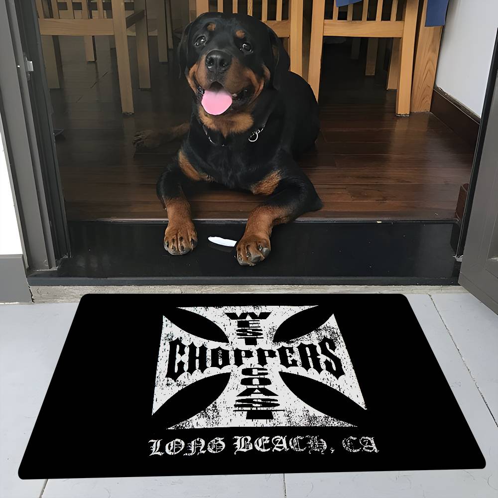 Коврик для пола West Coast Choppers в скандинавском стиле, домашний придверный коврик, коврики для ванной-туалета, коврик для декора спальни, отеля