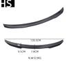 Compatible with 2005-2012 BMW 3 Series E90 M3 Sedan CS Style Carbon Fiber Rear Wing Spoiler