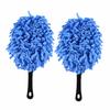 2pcs Scratch Free Car Dash Duster Brush Super Soft Microfiber Car Cleaning Tool  Car Cleaning