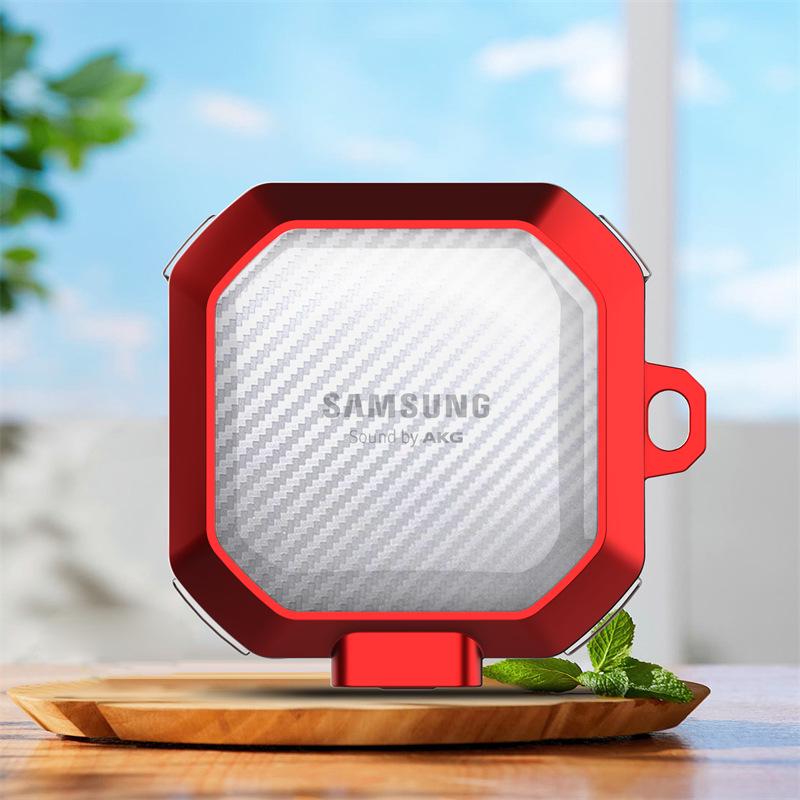 Защитный чехол Samsung BudsCore Buds2 Pro Прозрачный Углеродное волокно