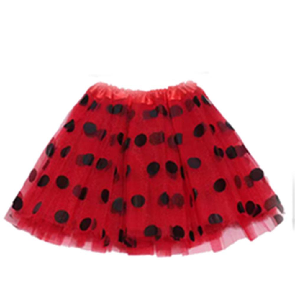 PESENAR Ladybug Costume Accessories Tutu Skirt Ladybug Wings Antenna Headband Striped Knee Thigh High Socks Party Favor
