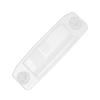 1 Pc Rear License Plate Lamp LENS For KIA SORENTO 2011-2013 #92510-2P000 White Plastic Light Shade Car Exterior Accessories