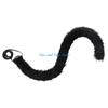 HX6F Animal Cosplay Costumes Cats Ears Foxes Tail Plush Fuzzy Animal Ears Hairhoop Foxes Tail for Halloween Dressing Up Party