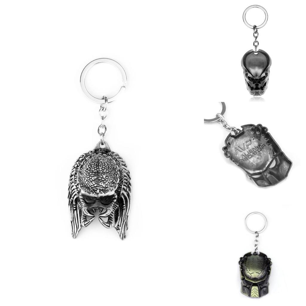 Уникальный брелок на тему инопланетян, цельное кольцо для ключей из цинкового сплава для коллекционеров и фанатов