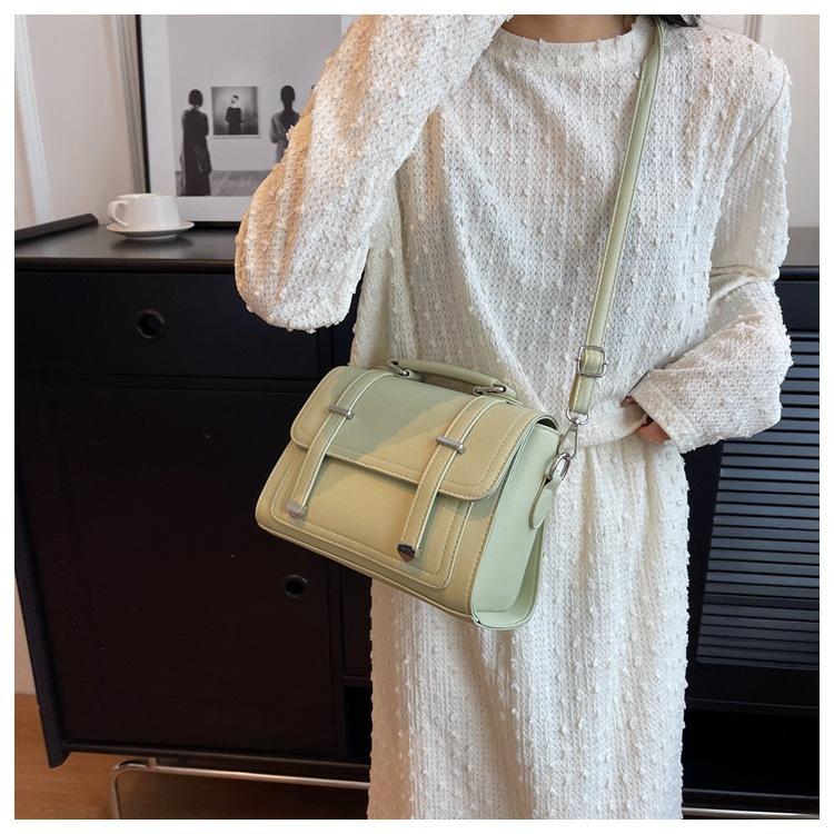 Минималистская мужская сумка через плечо, модные мужские сумки из искусственной кожи, маленькая сумка-мессенджер в стиле флип для мужчин, дизайнерская сумка