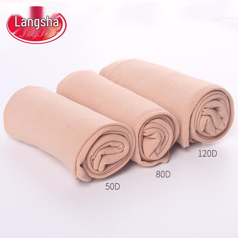 Бархатные носки до щиколотки Langsha 80D: Не стесняющее, с широким открытием, для весны/осени, идеально для женщин и пожилых.