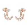 Swarovski Пенелопа Крус Серия Moonsun Двойного назначения Серьги-гвоздики в форме полумесяца Серьги женские Белый 5486351