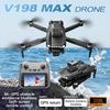 Дрон V198MAX GPS 8K HD Аэрофотосъемка Двойная камера Бесколлекторный Квадрокоптер 5G WIFI 360° Лазерное Интеллектуальное Предотвращение Препятствий Воздушная Оптическая Игрушка