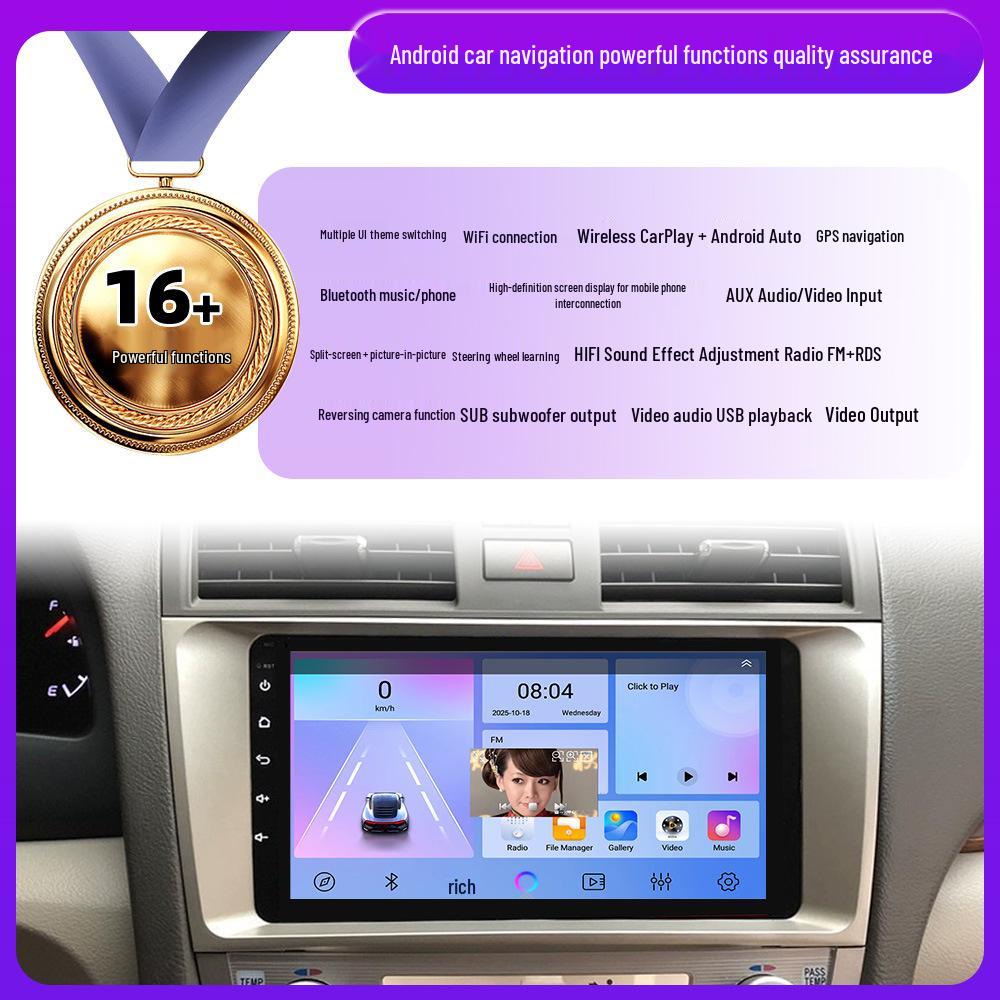 Беспроводной экран навигации CarPlay для моделей Toyota Highlander/Camry 09-13