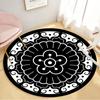 Living Room Round Carpet Door Mat Living Room Bedroom Carpet Bathroom Bathroom Non-slip Door Mat