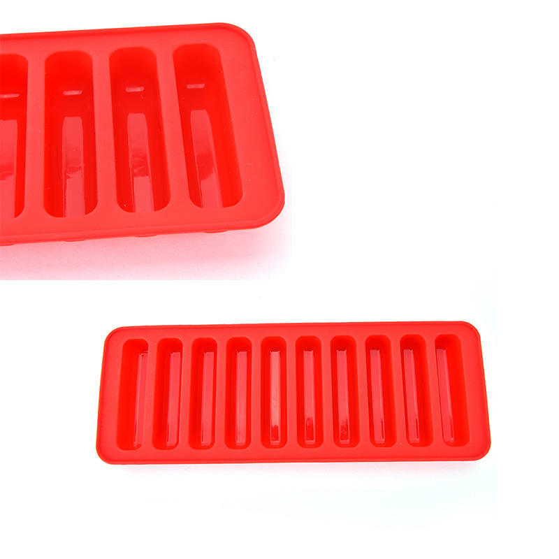 Mold Biscuit Cylinder Ice Tray Cookie Bottle Stick Strip Cube Silicone Chocolate