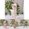 Playful Alpaca Plush Keychain Cute Mini Doll Super Soft Accessory For Bag Charm