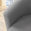 Jacquard Tub Chair Cover Elastic Club Sofa Covers Stretch Spandex Single Armchair Sofa Slipcovers for Living Room Bar Home Decor