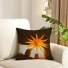 AAurora Aksnes Singer Cushion Cover Reversible Plush Pillow Cover Soft Fluffy  Home Decor for Sofa Bedroom