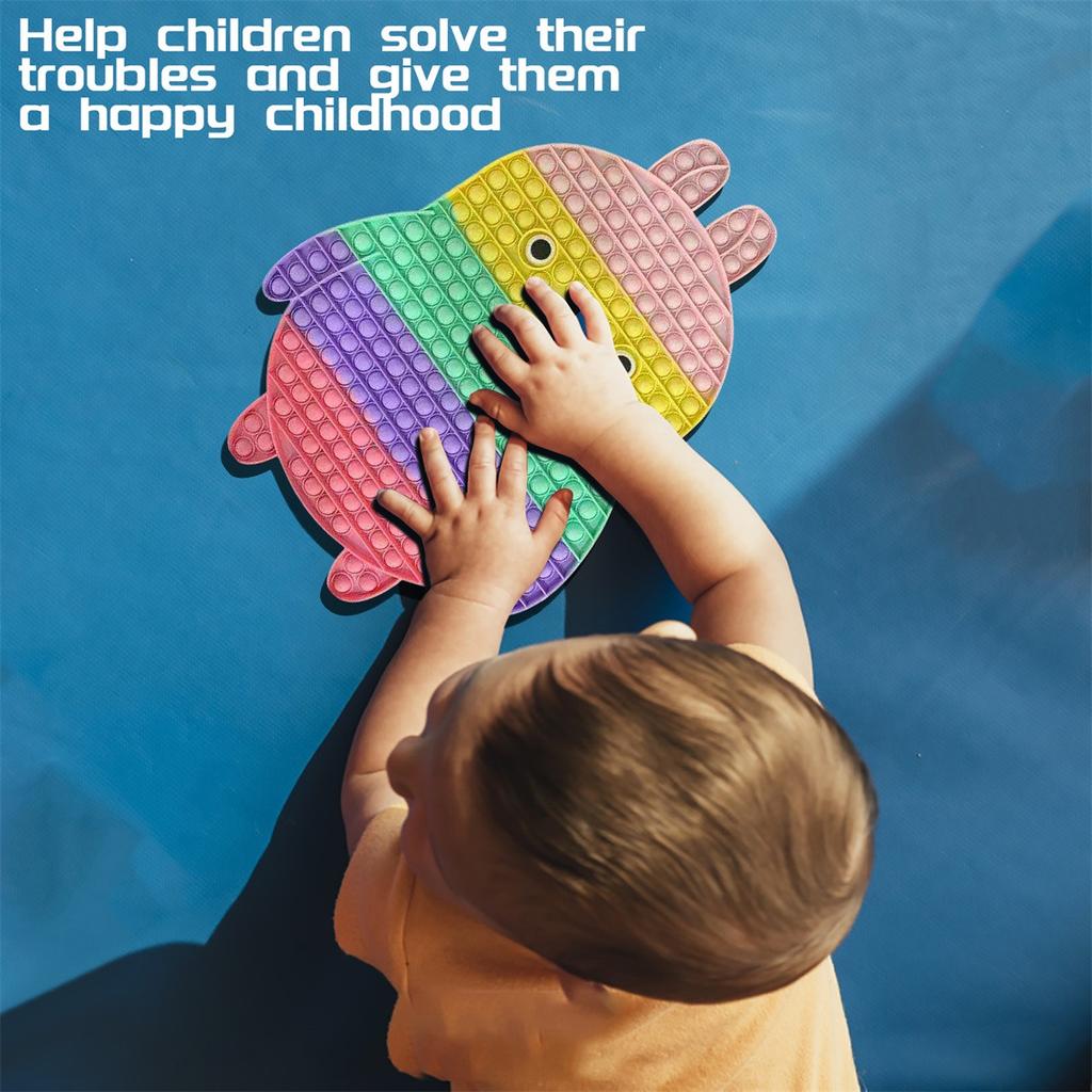 Игрушка-толкатель,Пузырь,Сенсорная игрушка,Снимает беспокойство,Для детей и взрослых