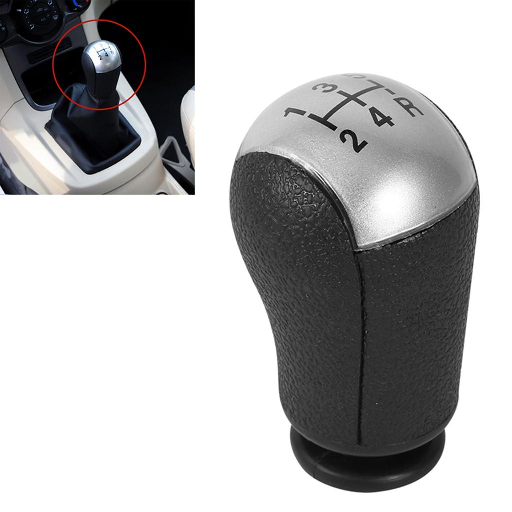 5 Speed MT Gear Stick Shift Knob For Ford Focus Mondeo MK3 S MAX New Grey