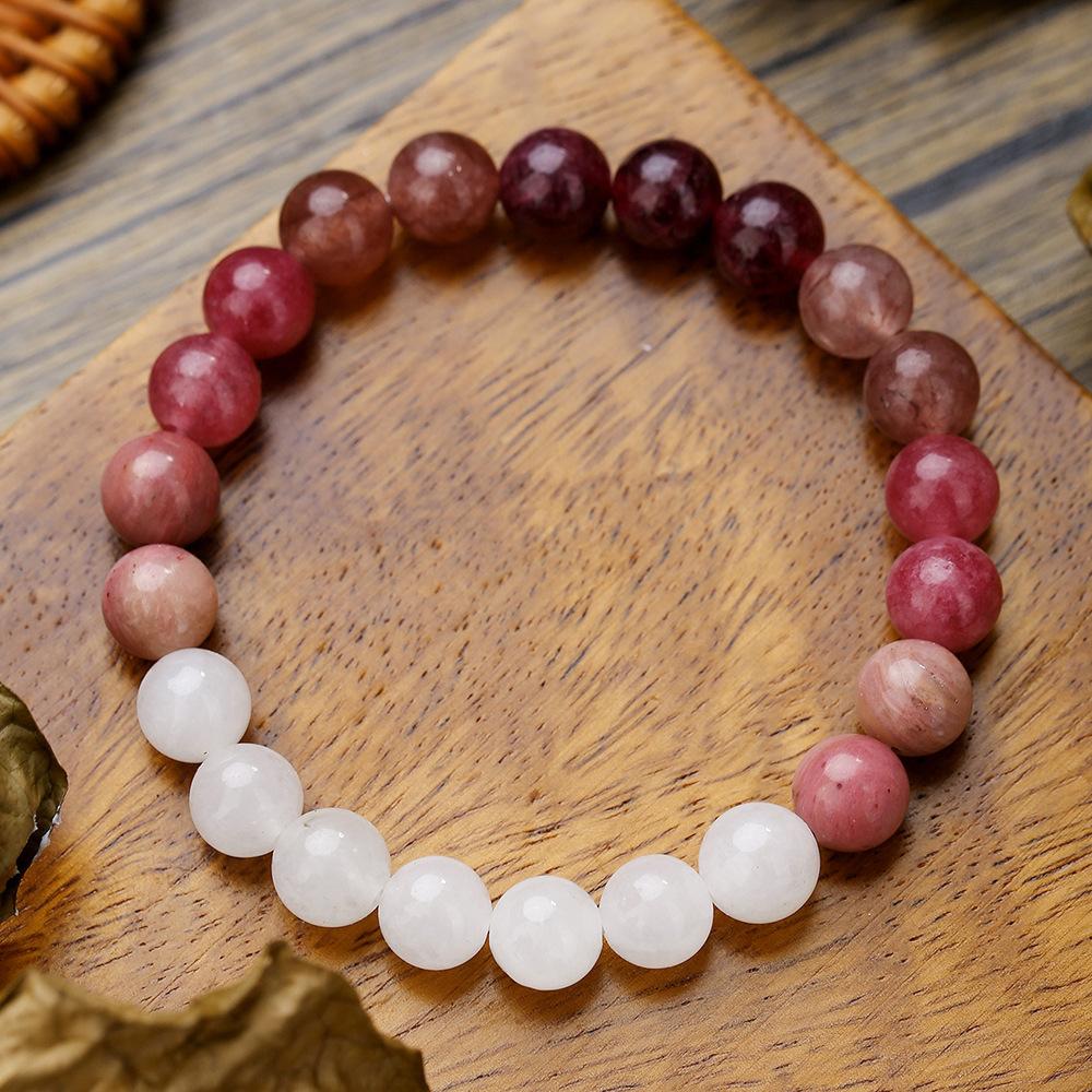 Кристаллический браслет тигровый глаз эластичный браслет из бисера оптовая продажа натуральный камень экспорт ювелирные изделия бисер браслет