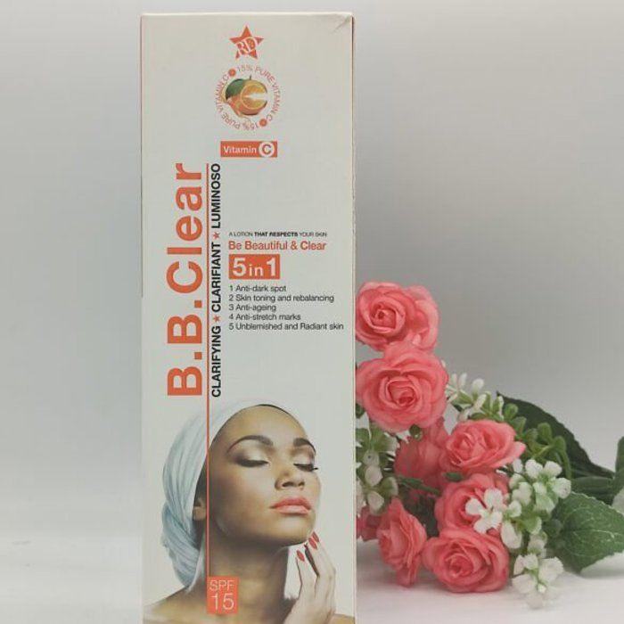 Lait B B Clear a La Vitamine C Et Acides Des Fruits Éclaircissant Et Anti Taches