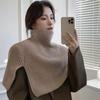 Модный осенний и зимний асимметричный шарф для женщин, высококачественный внешний шарф-пуловер, универсальный, морозостойкий и теплый шаль