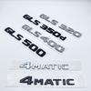 HXA4  ABS Car 3D Letters Styling Trunk Badge Sticker GLS320 GLS350d GLS400 GLS500 4MATIC Logo Emblem for X166 Series