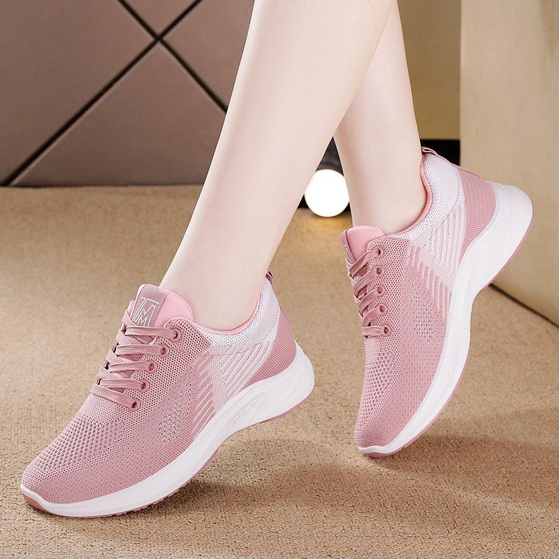 Модные женские кроссовки Flying Weave Running Shoes Женские удобные спортивные туфли для активного отдыха Мужские спортивные туфли 2024