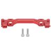 RC Aluminium Alloy Front Bumper Mount Fit for Axial SCX24 90081 124 RC Car Update PartsRed