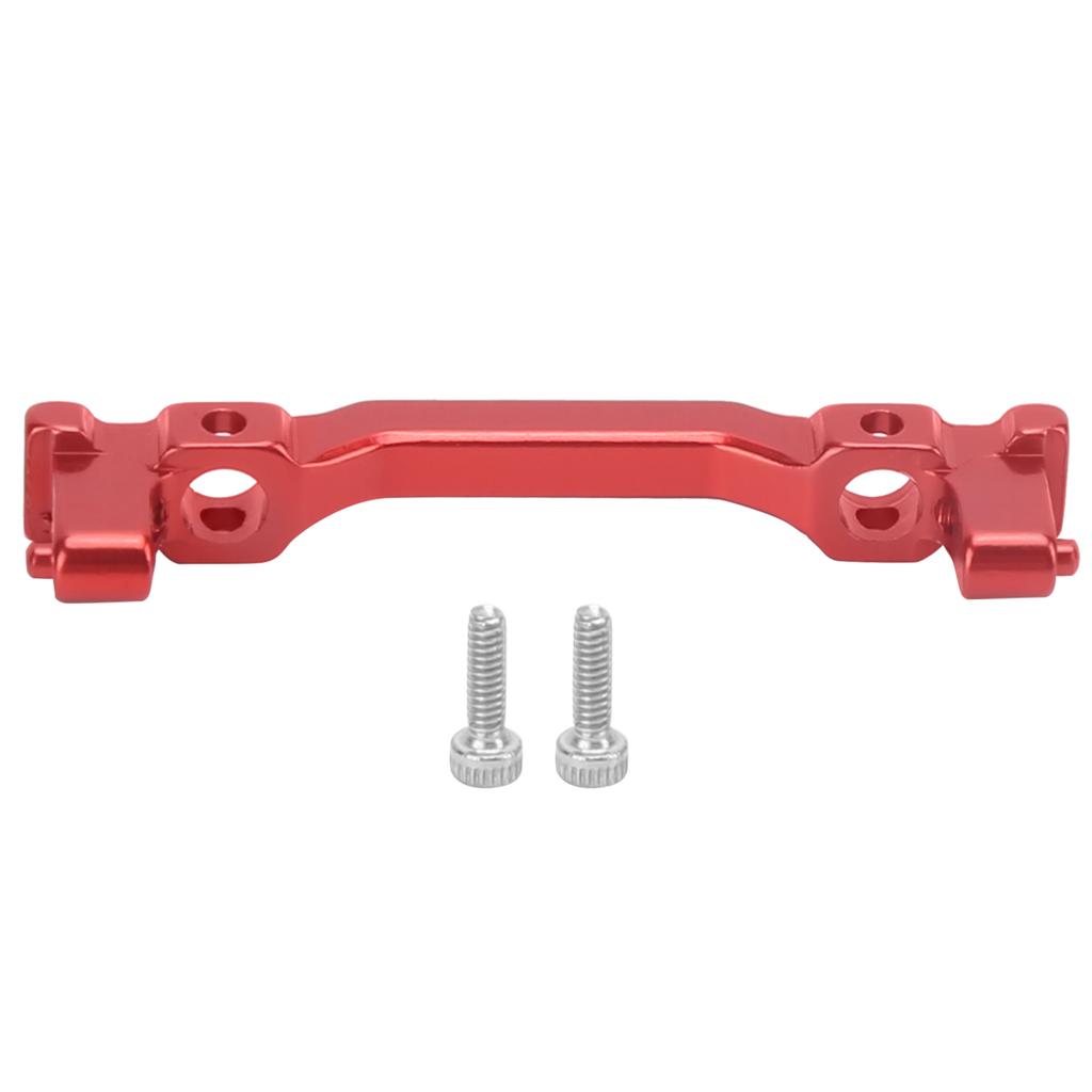RC Aluminium Alloy Front Bumper Mount Fit for Axial SCX24 90081 124 RC Car Update PartsRed