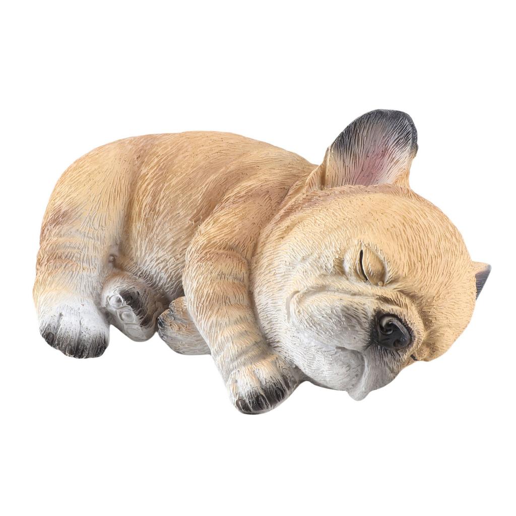 French Bulldog Statue Dog Figurine Resin Ornament for Outdoor Or Indoor Decor