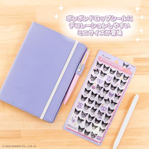 Sun-Star Stationery My Melody Sanrio Characters Goods Bonbon Drop Seal Mini Kuromi S8815127