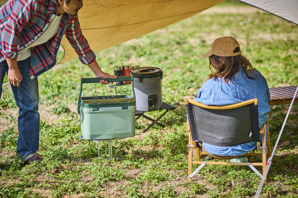 STANLEY Охладитель-коробка с углем, долговременное сохранение холода, прочный, для отдыха на природе, кемпинга, рыбалки, отдыха, гарантия, японский, 15,1 л (Подлинный продукт)