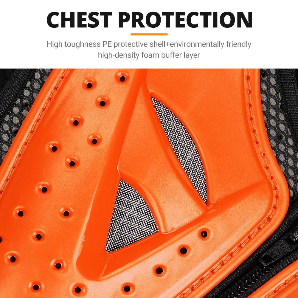 Kids' Mountain Bike & Motorcycle Protective Gear Set: Includes Knee Pads, Elbow Pads, Wrist Guards; Wear-Resistant for Skating, Cycling, and More.