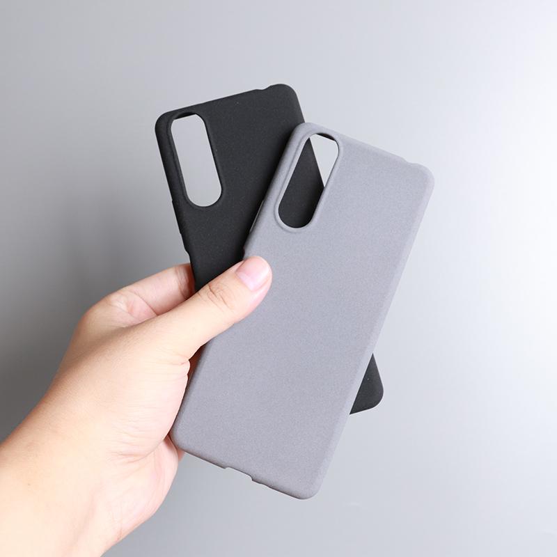 Для Sony Xperia 5 10 V чехол Silm Matte Standstone Мягкая задняя крышка для Xperia 10 1 III II Ace 1 5 10 IV силиконовый чехол