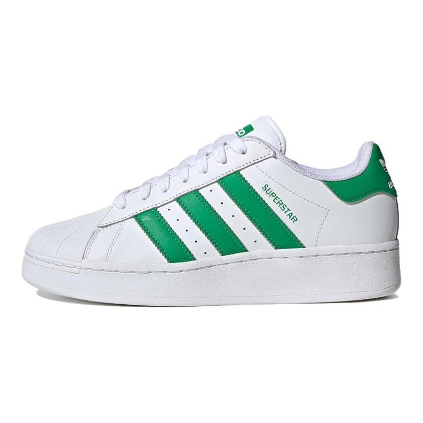 adidas Оригинальные кроссовки Superstar XLG Белые Зеленые IF8069