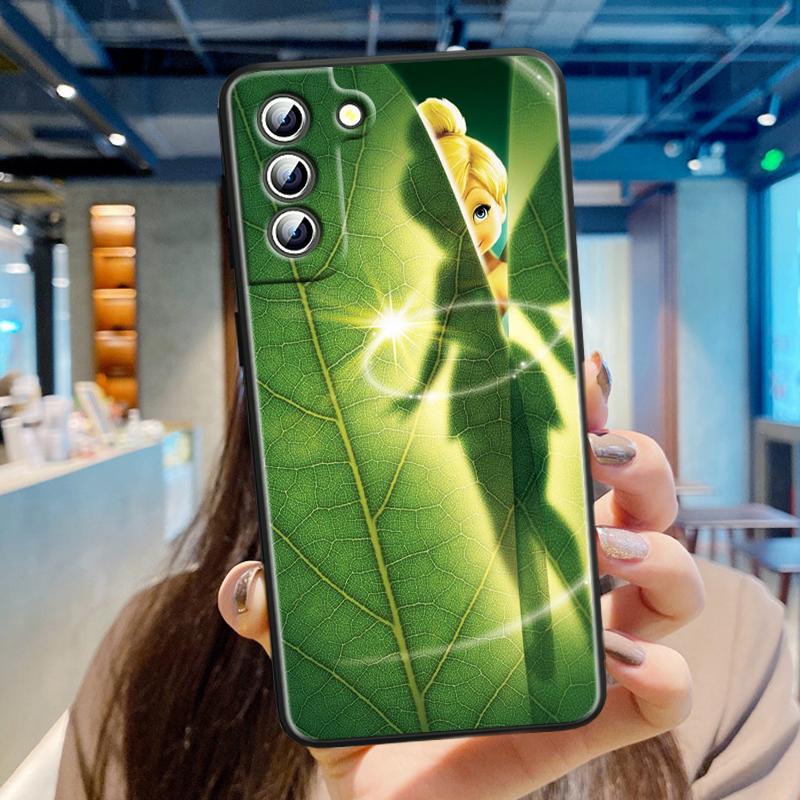 Animation Peter Pan Cut For Samsung Galaxy S24 S23 S22 S21 S20 FE S10 S10E Plus Ultra Pro Lite 5G Black Back Phone Case